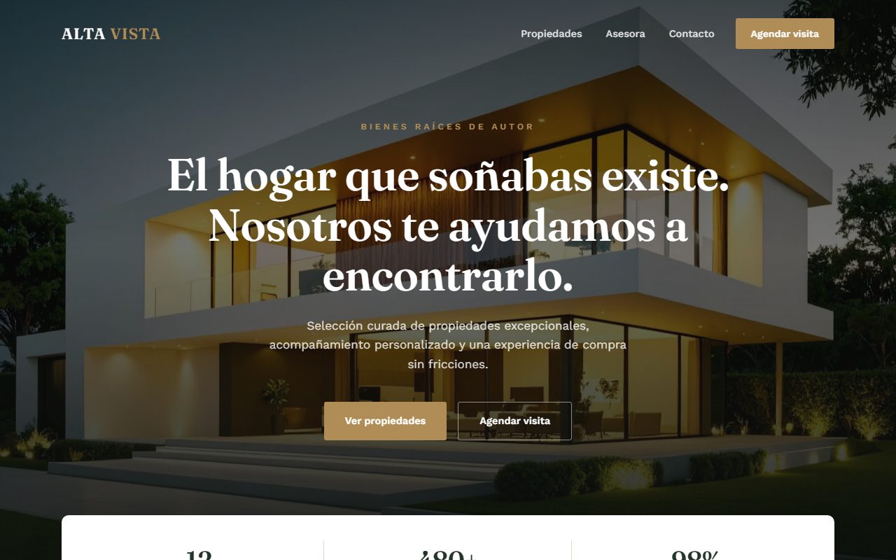 Demo de web para inmobiliaria