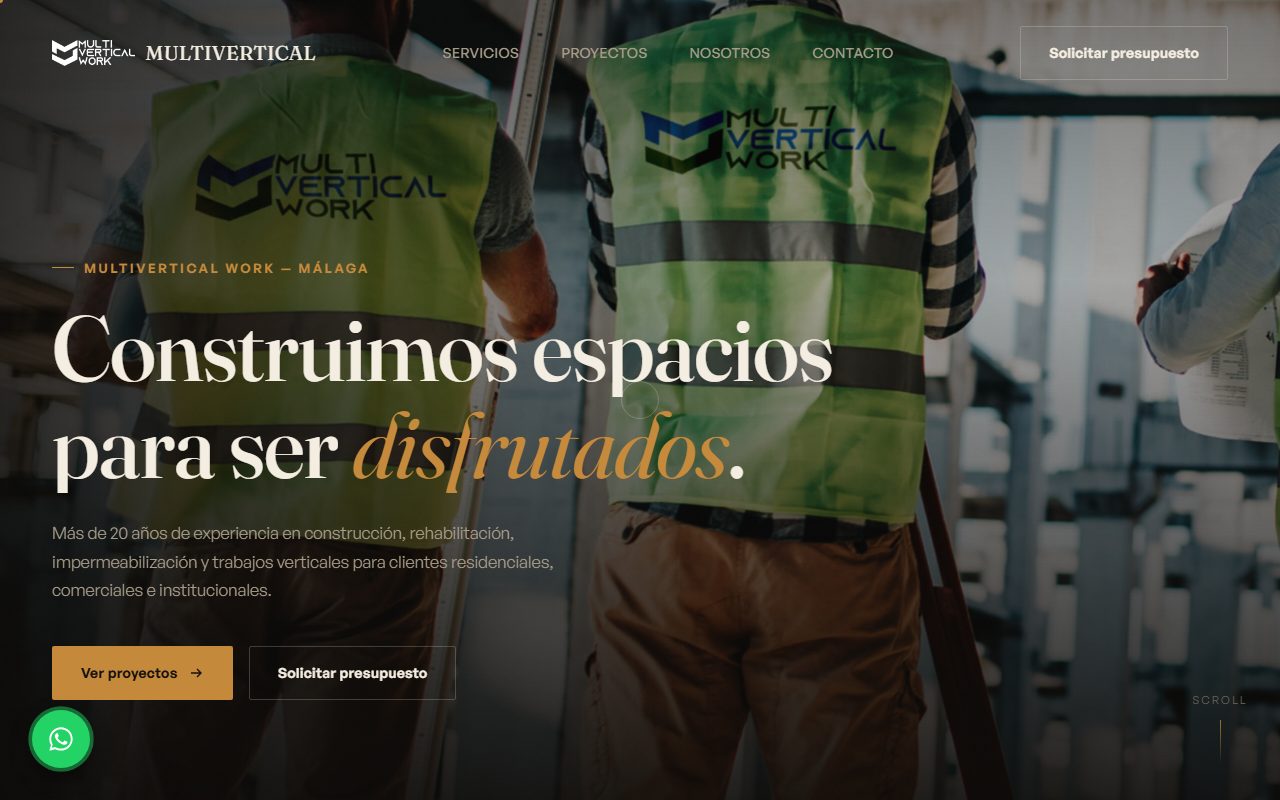 Demo de web para constructora